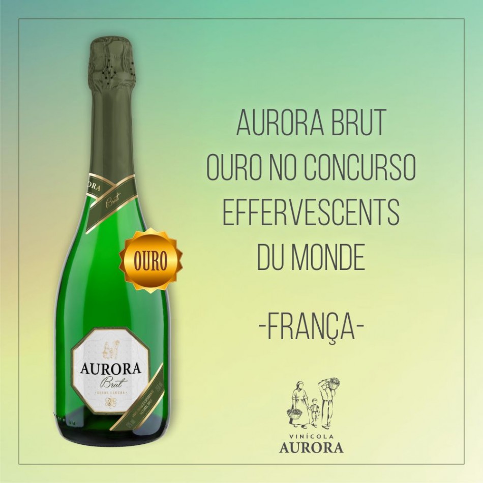 Aurora Brut é quarto colocado no TOP 10 do Effervescents du Monde 2017, na França