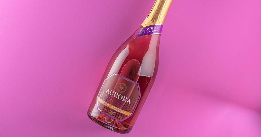 Com mercado em expansão, Aurora lança Zero Álcool Rosé