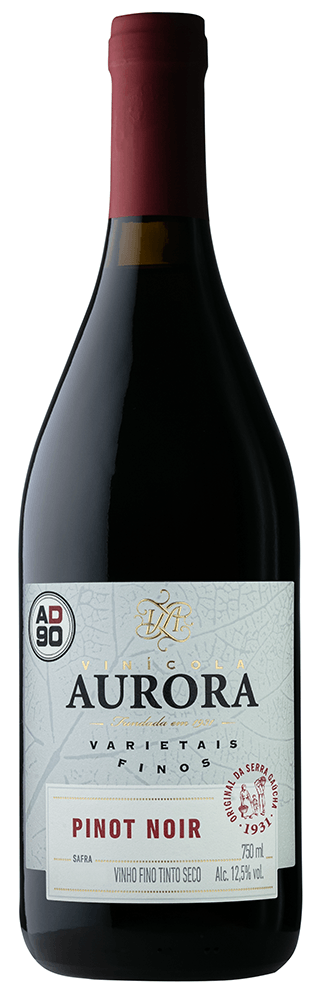 aurora pinot noir perfeito para harmonização com vinho