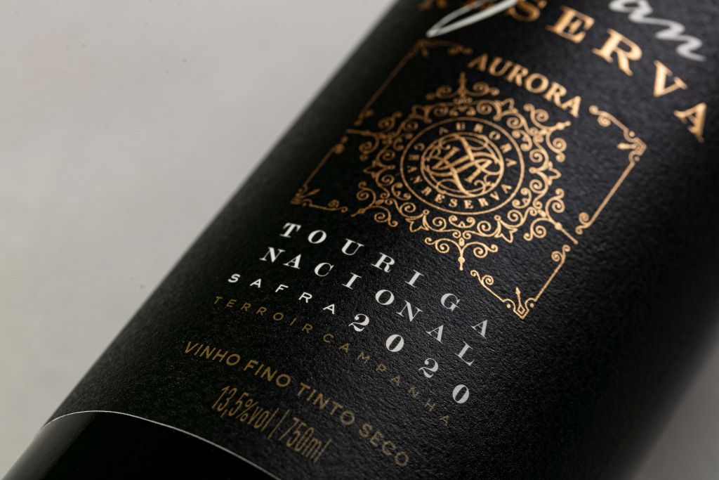 vinho tinto aurora gran reserva para jantares românticos