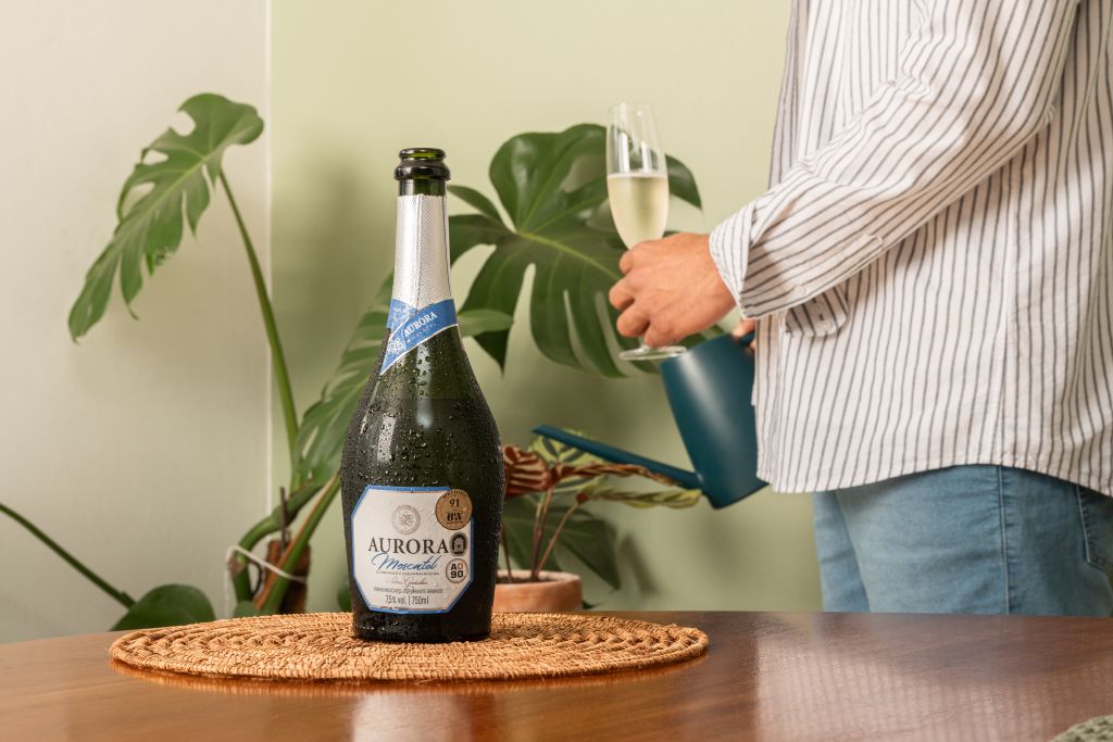 espumante aurora moscatel é o melhor espumante para iniciantes